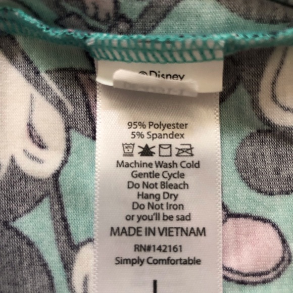 LuLaRoe Irma Tunic top L Mickey Mouse Disney - Picture 5 of 5